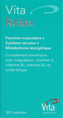 VITA RELAX caps bte 120 pce