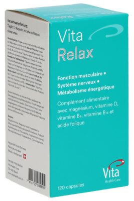 VITA RELAX caps bte 120 pce