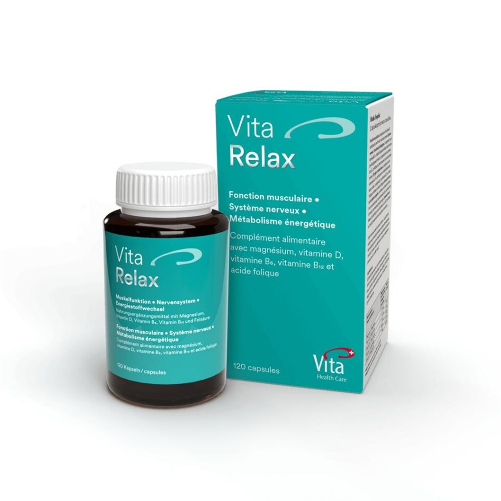 VITA RELAX caps bte 120 pce