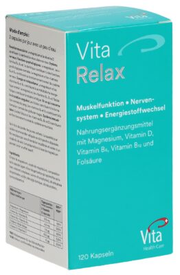 VITA RELAX caps bte 120 pce