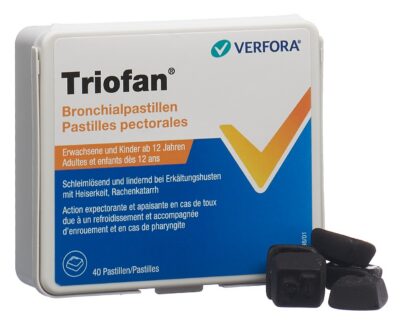 TRIOFAN Pastilles pectorales bte 40 pce