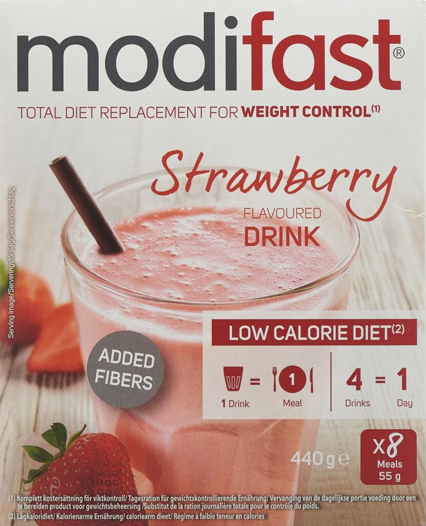 MODIFAST drink fraise 8 x 55 g