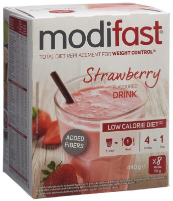 MODIFAST drink fraise 8 x 55 g