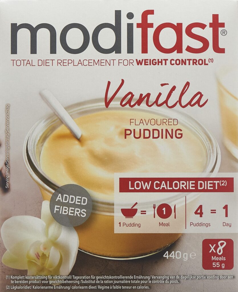 MODIFAST crème vanille 8 x 55 g