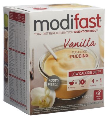 MODIFAST crème vanille 8 x 55 g