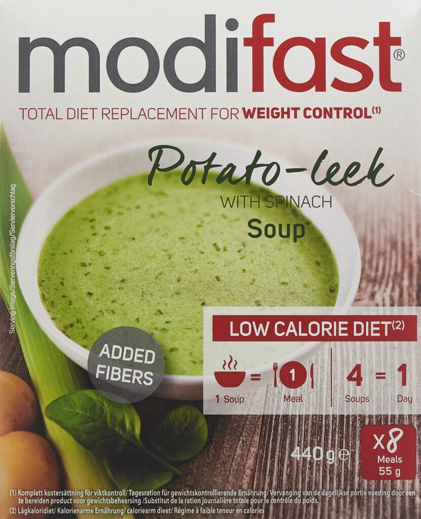 MODIFAST soupe patate-poireau 8 x 55 g