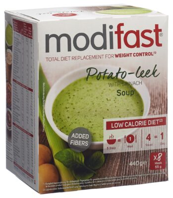 MODIFAST soupe patate-poireau 8 x 55 g