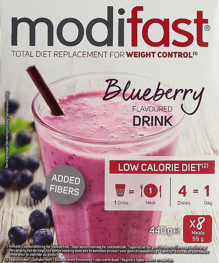 MODIFAST drink yaourt myrtille 8 x 55 g