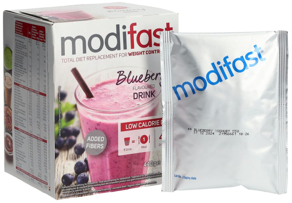 MODIFAST drink yaourt myrtille 8 x 55 g