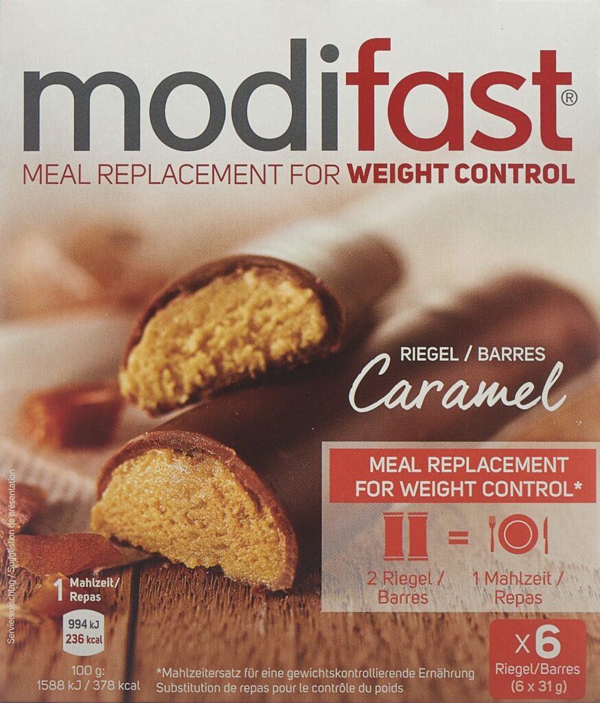 MODIFAST barre caramel 6 x 31 g