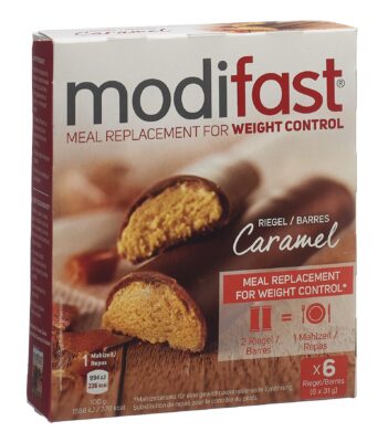 MODIFAST barre caramel 6 x 31 g