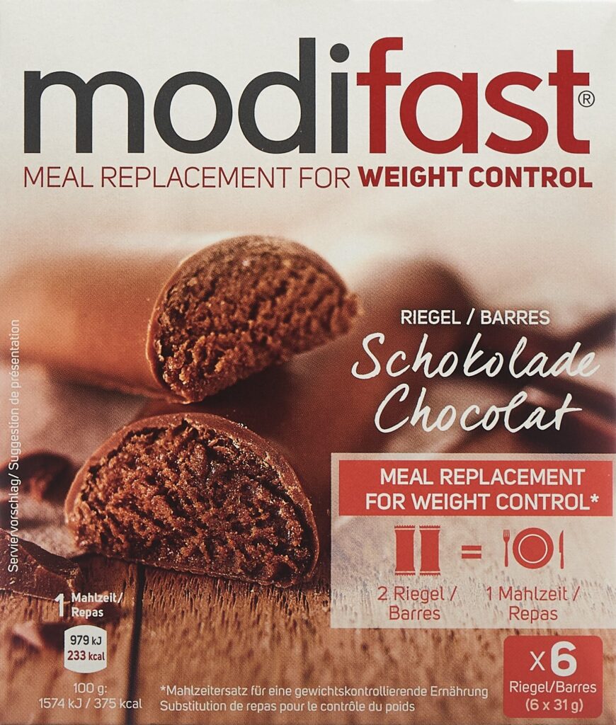 MODIFAST barre chocolat 6 x 31 g