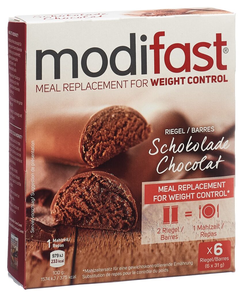 MODIFAST barre chocolat 6 x 31 g