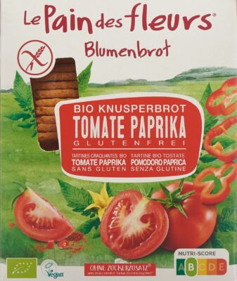 LE PAIN DES FLEURS apéritif tomates poivrons 150 g