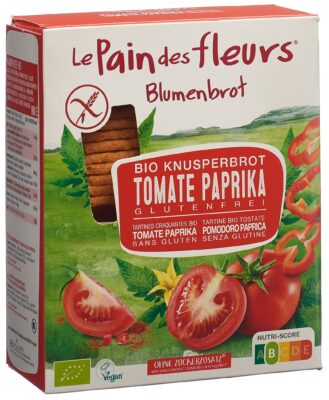 LE PAIN DES FLEURS apéritif tomates poivrons 150 g