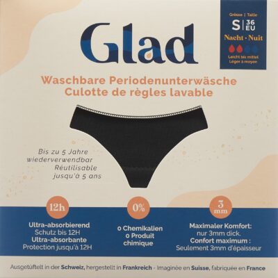 GLAD Nuit culotte S flux léger