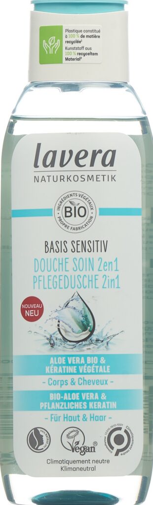 LAVERA douche soin basis sensitiv 2en1 fl 250 ml