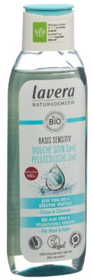 LAVERA douche soin basis sensitiv 2en1 fl 250 ml