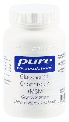 PURE glucosamine chondroïtine caps bte 60 pce