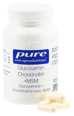 PURE glucosamine chondroïtine caps bte 60 pce