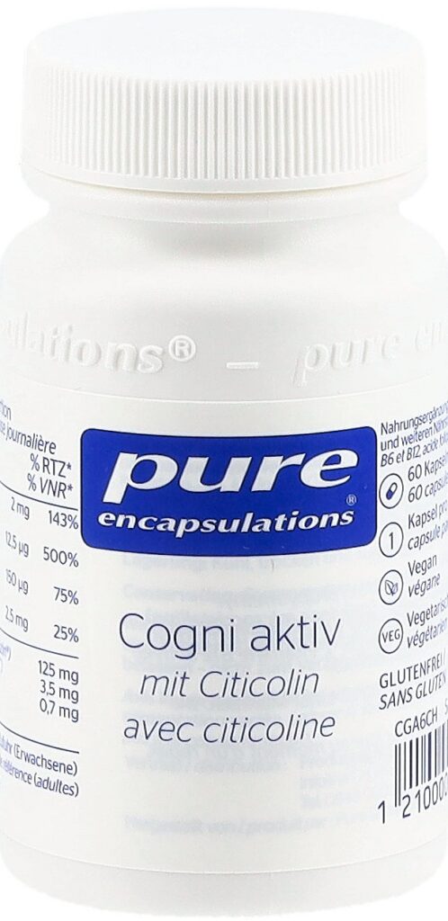 PURE cogni actif caps bte 60 pce