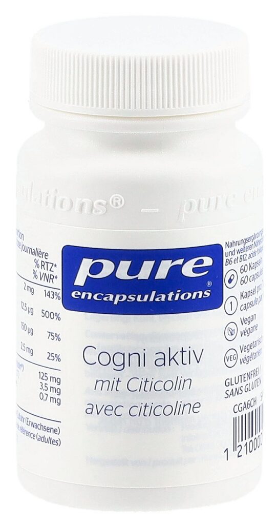 PURE cogni actif caps bte 60 pce