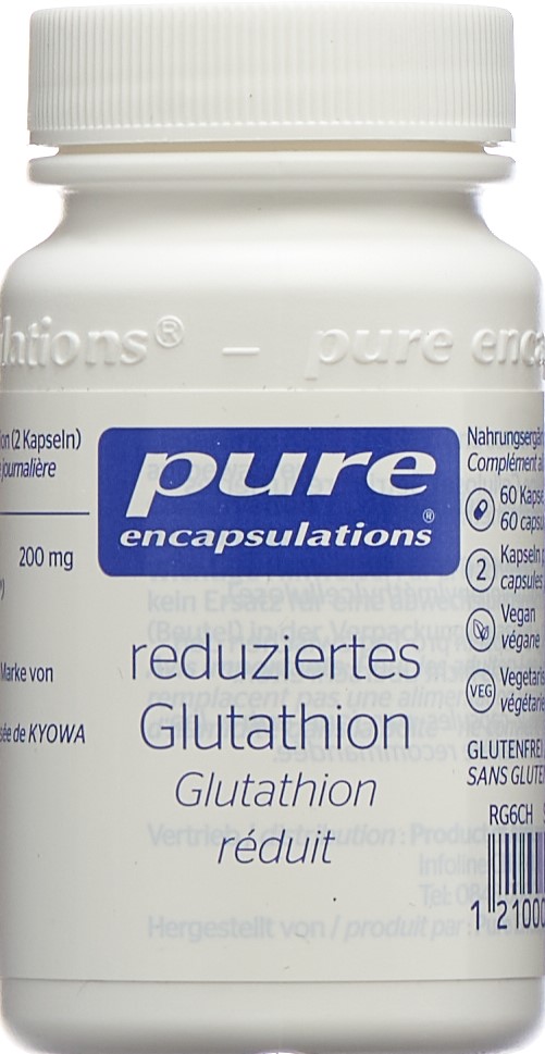 PURE glutathion réduit caps bte 60 pce