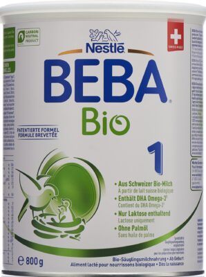 BEBA Bio 1 dès la naissance bte 800 g