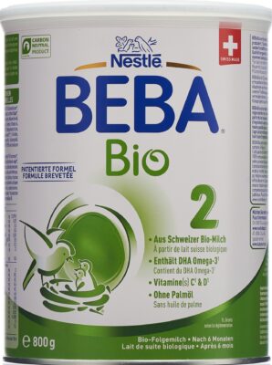 BEBA Bio 2 après 6 mois bte 800 g