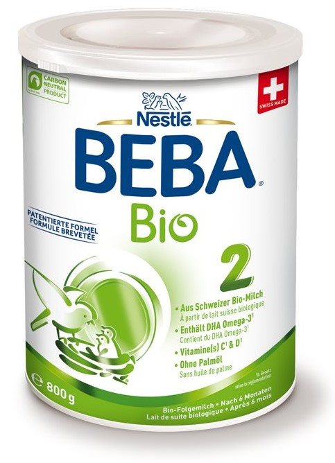 BEBA Bio 2 après 6 mois bte 800 g