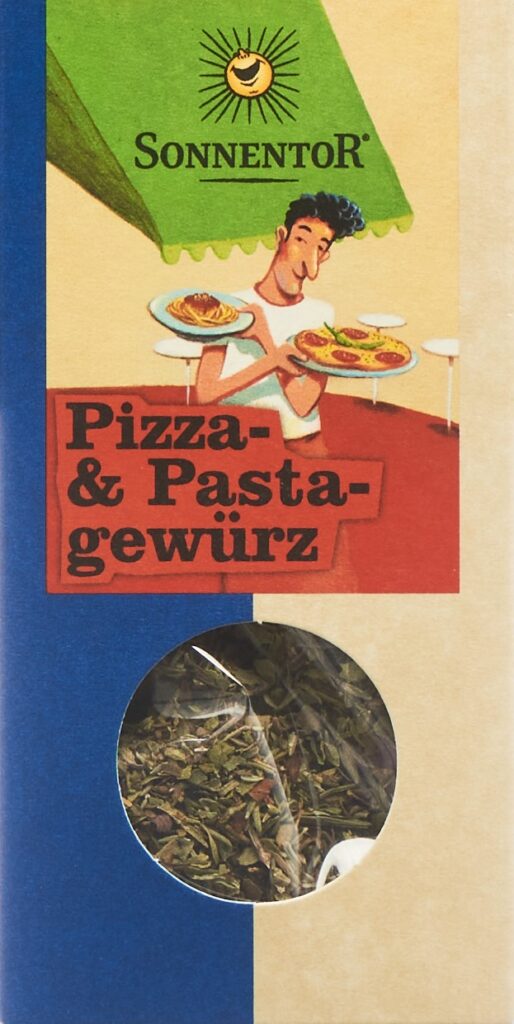 SONNENTOR pizza- und pastagewürz bio 20 g