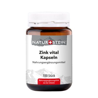 NATURSTEIN Zinc Vital caps verre 100 pce