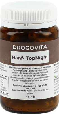DROGOVITA chanvre topnight caps verre 100 pce