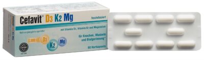 CEFAVIT D3 2000 K2 Mg caps 60 pce