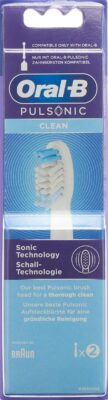 ORAL-B brossette Pulsonic Clean (nouveau) 2 pce