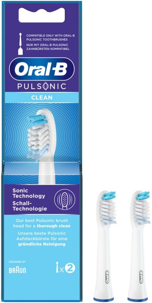 ORAL-B brossette Pulsonic Clean (nouveau) 2 pce