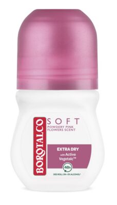 BOROTALCO Deo Roll On pink soft 50 ml