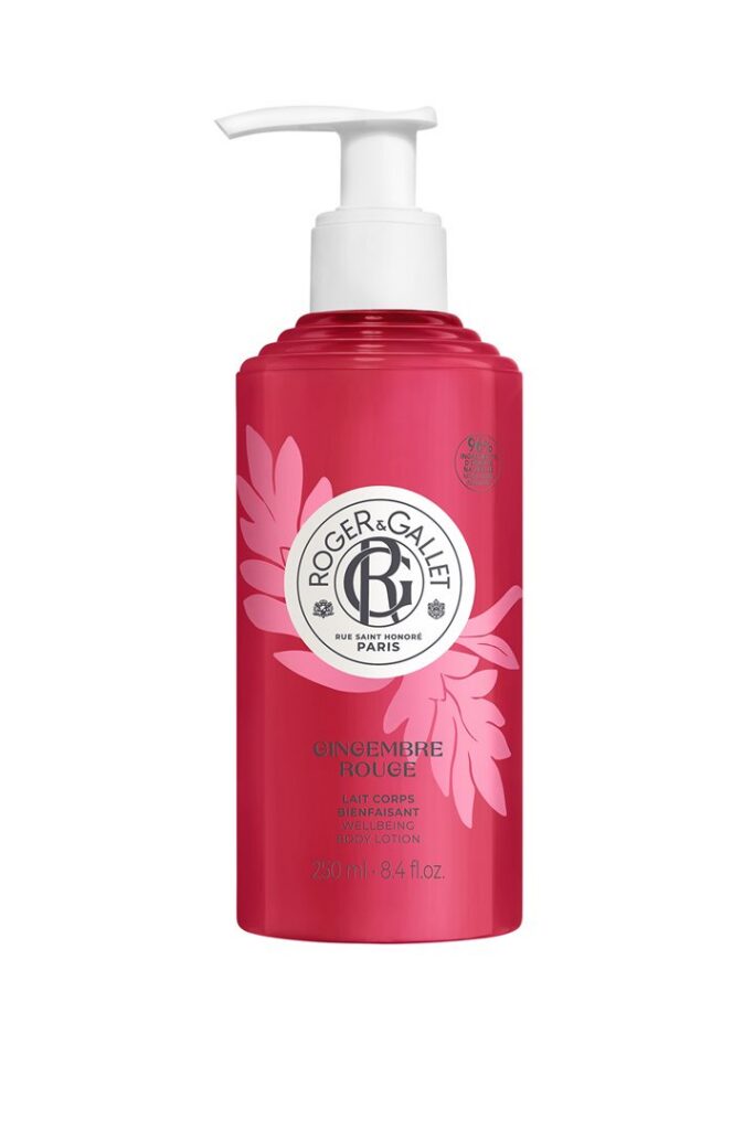 ROGER GALLET Lait Corps Gingembre Rouge 250 ml