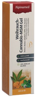 ALPINAMED Gel encens cannabis MSM dist 200 ml