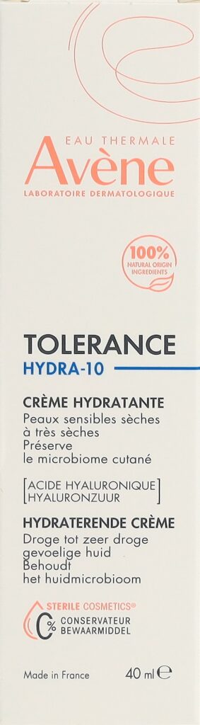 AVENE Tolér Hydra-10 crème hydra tb 40 ml
