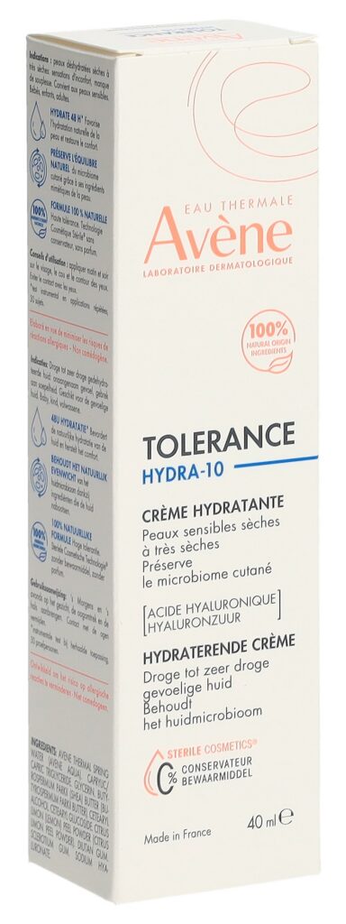 AVENE Tolér Hydra-10 crème hydra tb 40 ml