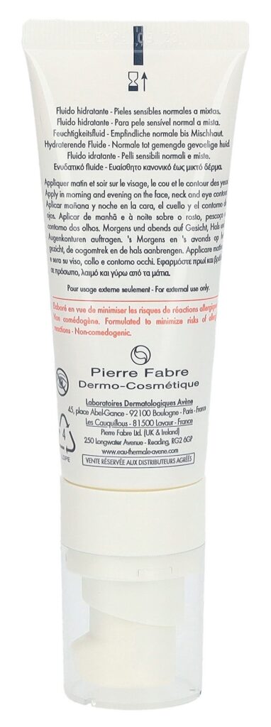 AVENE Tolér Hydra-10 fluid hydra tb 40 ml