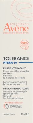 AVENE Tolér Hydra-10 fluid hydra tb 40 ml