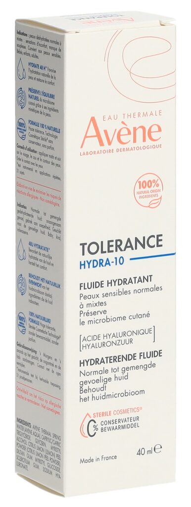 AVENE Tolér Hydra-10 fluid hydra tb 40 ml