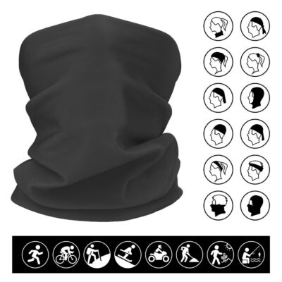 QUICK AID TUBE bandana multifonctionnel anthracite