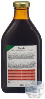 FLORADIX Fer + vitamines Profit Pack 500 ml
