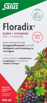 FLORADIX Fer + vitamines Profit Pack 500 ml