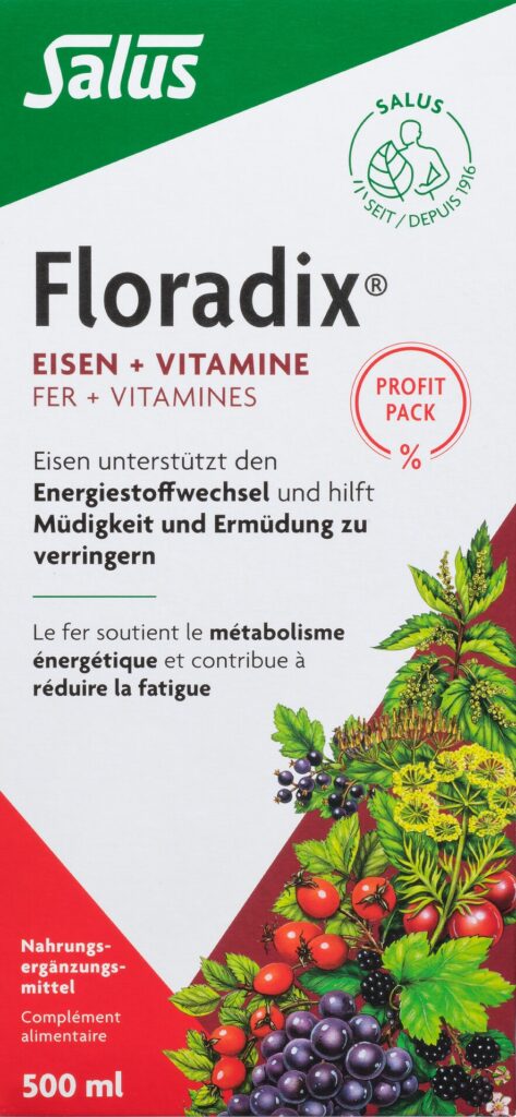 FLORADIX Fer + vitamines Profit Pack 500 ml