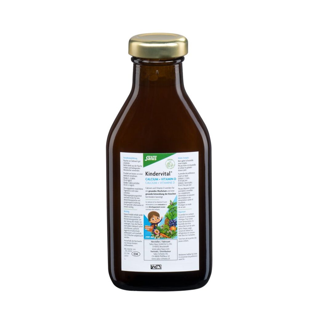 SALUS Kindervital multivitamines calc fl 250 ml