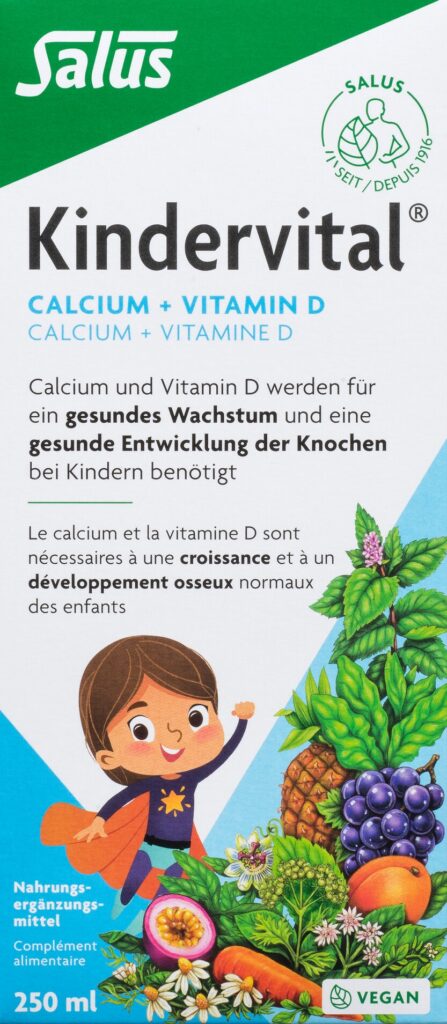 SALUS Kindervital multivitamines calc fl 250 ml